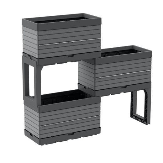 Banc de jardin modulaires 3 pièces