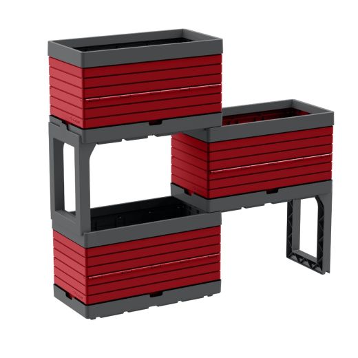 Banc de jardin modulaires 3 pièces