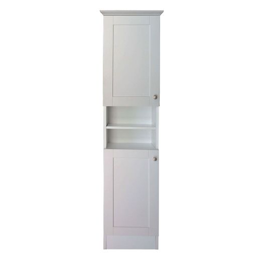 15.1" Classic White Floor Cabinet