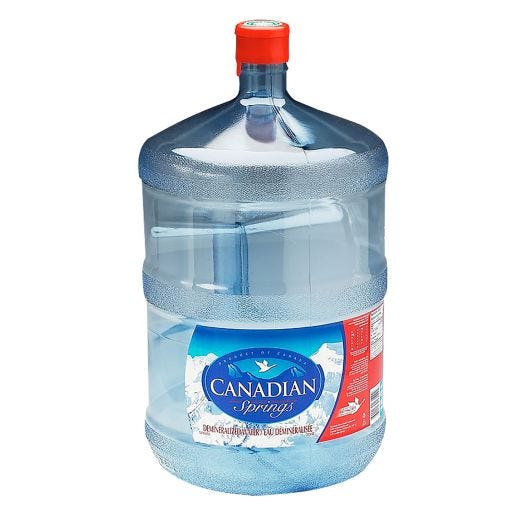 Canadian Springs 18.9L Demieralized Water