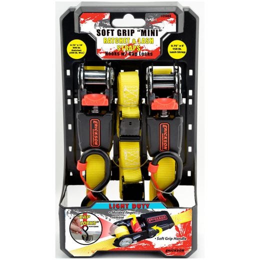 .75" Mini Combo Ratchet & Cam Lash Strap