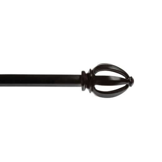 36-66" Black Lucas Adjustable Rod