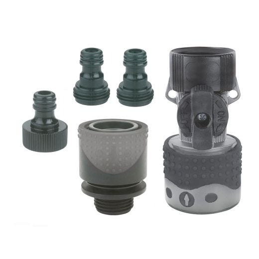 Light Duty Quick Connector Shut-off Valve Starter Kit