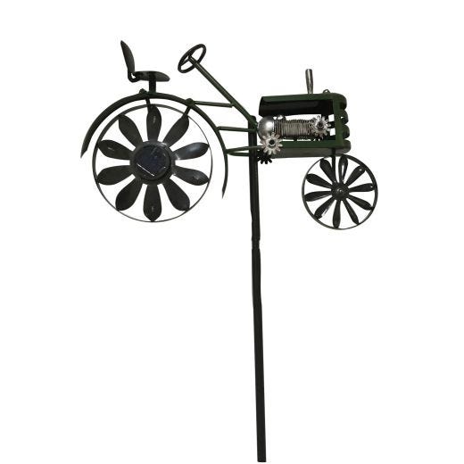 Solar Metal Spinner Stake