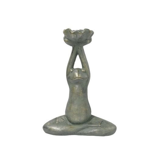 Frog Statue Garden Décor