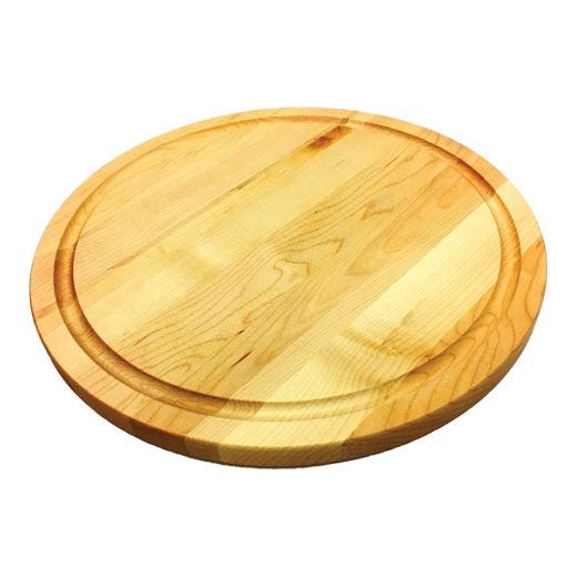 12" Round Maple Chopping Board