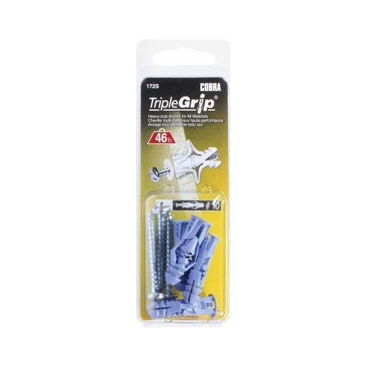 Triplegrip #10 Blue + Screws