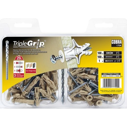 Triplegrip #6 Beige Kit
