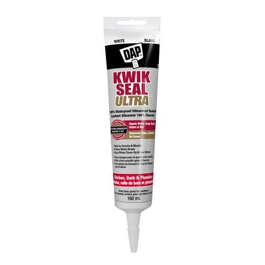 DAP KwikSeal Ultra Advanced Kitchen/Bath Sealant 162ml