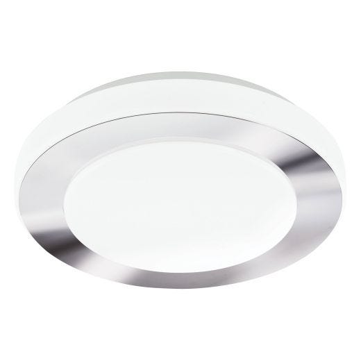 LED Carpi 60-watt Chrome Integrated Semi-flushmount