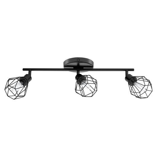 Zapata Track Light 3L, Black Finish
