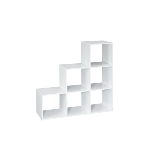 3-2-1 Cube in White