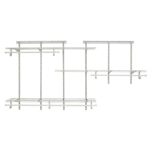 Shelftrack 5-8' Closet Organizer Kit