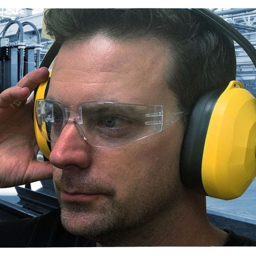 Lunettes de sécurité claires