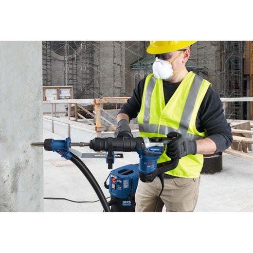 1 Inch x 18 Inch Flat Chisel Sds-Mas Hammer Steel