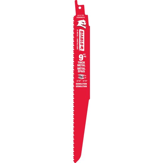 9 Inch Bi-Metal Steel Demolishing Reciprocating Blade