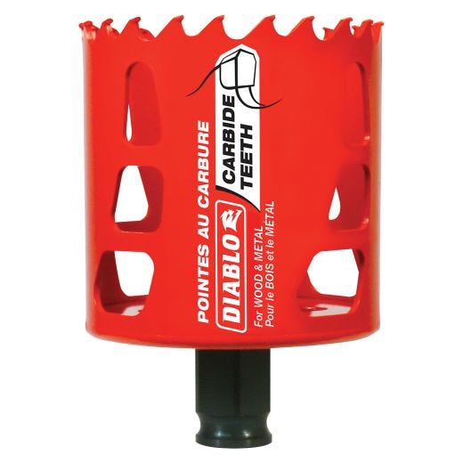 Diablo 2-1/2 Inch Carbide Hole Saw