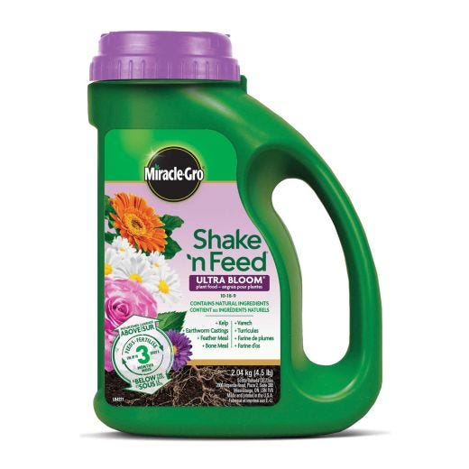 Miracle-Gro Shake 'N Feed Ultra Bloom 2.04 Kg