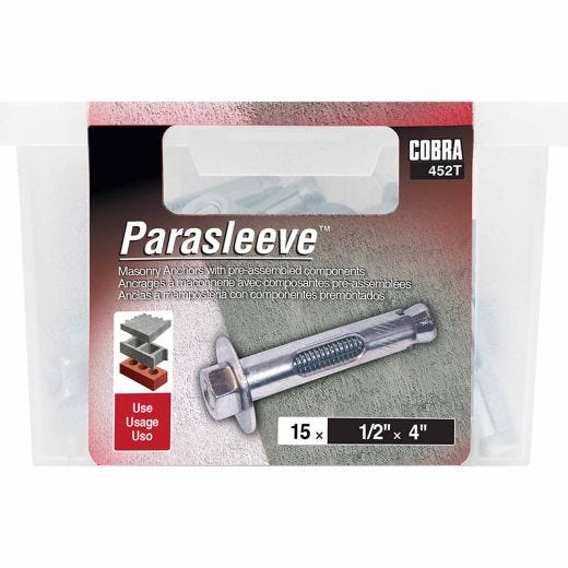 Parasleeve 1/2'' x 4''