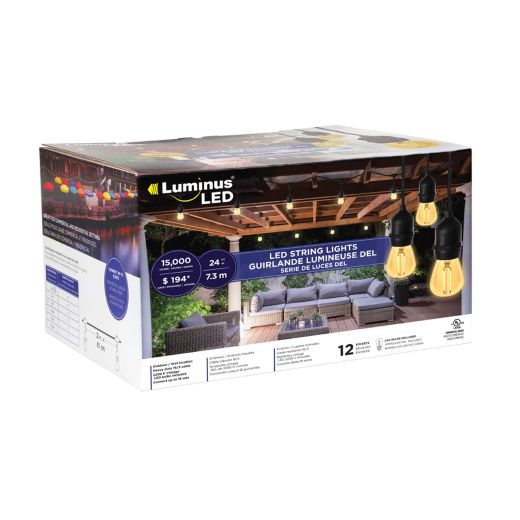 24' LED String Lights 2200K