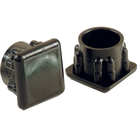 Leg Tip 3/4" Inside Plastic Black