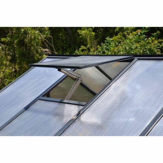 Glory Greenhouse 8' x 16' - Grey Frame - 10 mm Panels
