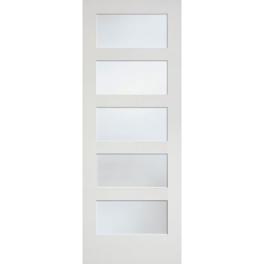32" x 80" 5-Lite Laminated Interior Door