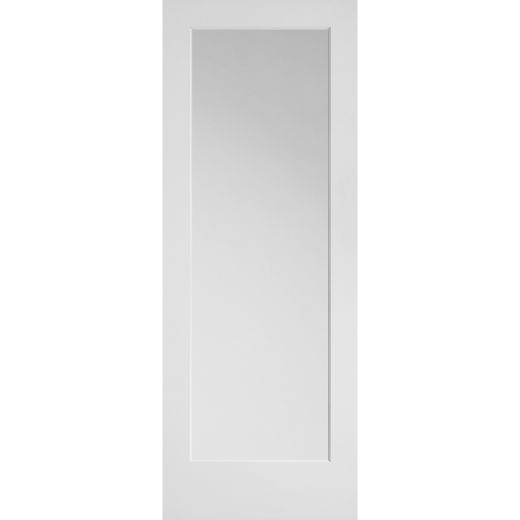 1-3/8" x 24" x 80" MDF 1 Lite Clear Panel