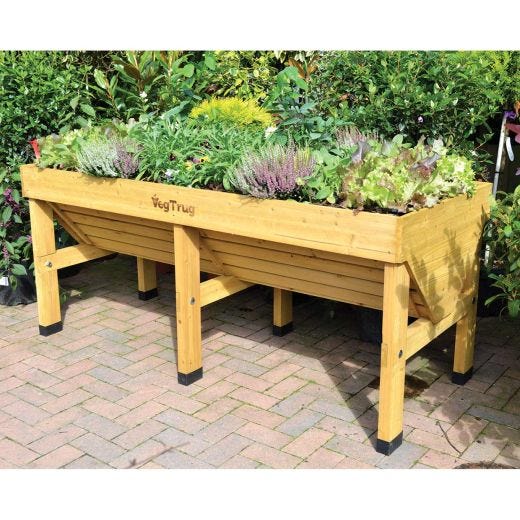 Vegtrug Raised Planter - Cedar 72"W x 32"H x 30"D