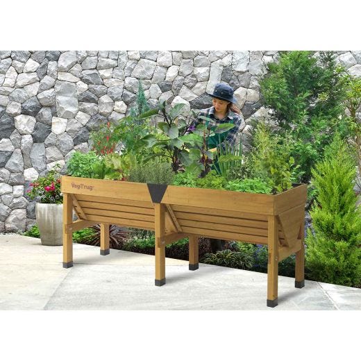Jardinière surélevée Vegtrug 72 l x 32 h x 30 po p cèdre