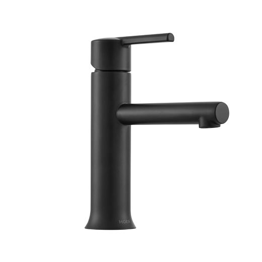 Arlys Single Handle Black Lavatory Faucet