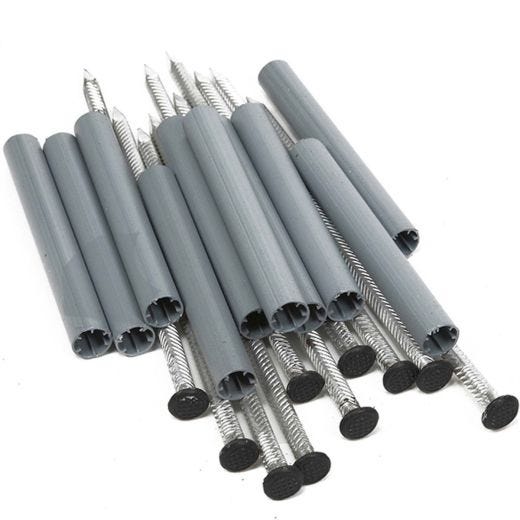 7" Aluminum Gutter Spikes-10/Pack