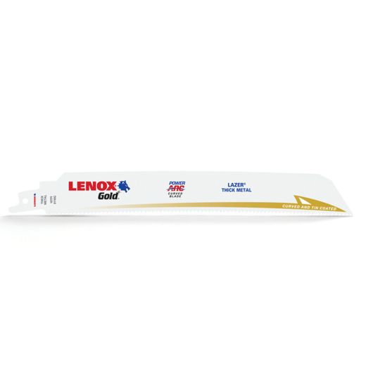 Gold Reciprocating Saw Blade 9 Inch 10tpi-5/Pack