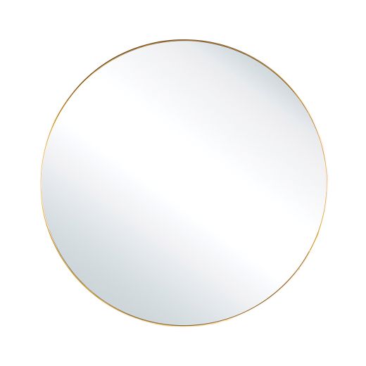 Gold 20" Diameter Solange Mirror