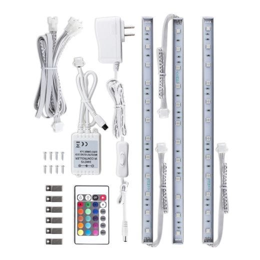 12" LED 1.5W Strips RGB-3/Pack