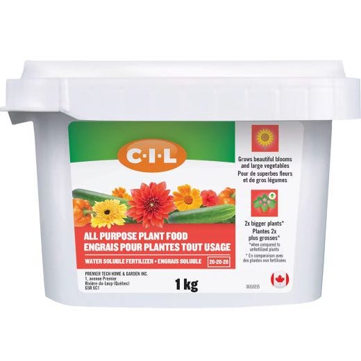 C-I-L All Purpose Plant Food 20-20-20 1 kg