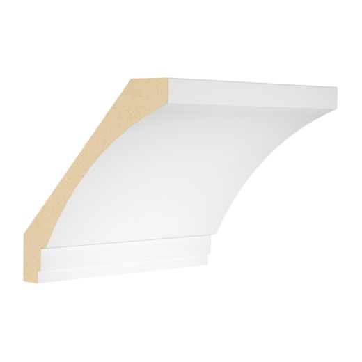 1-3/16" x 6-3/4" MDF West End Crown Moulding