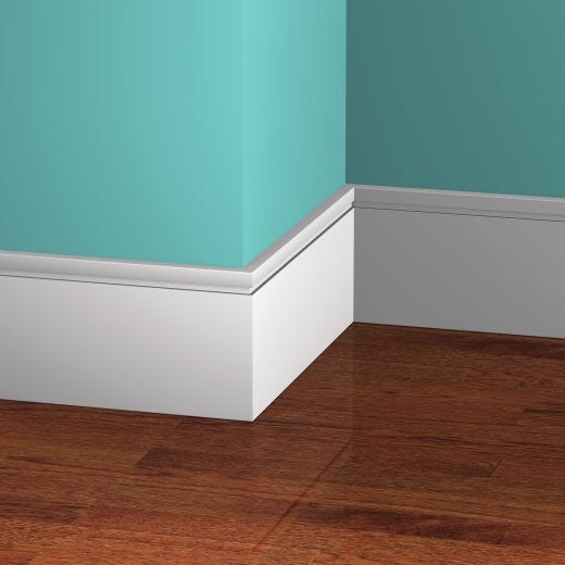 1/2x5" x 16" MDF West End Not Baseboard Moulding