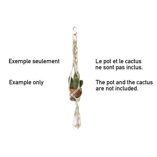 Hanging Macramé Plant Holder
