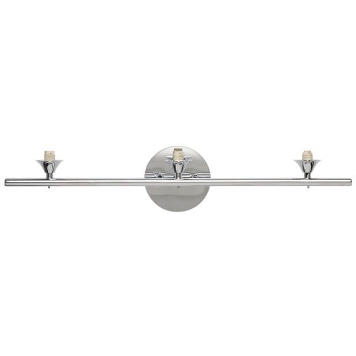 Lubik Chrome LED Triple Wall Sconce 25'' G9