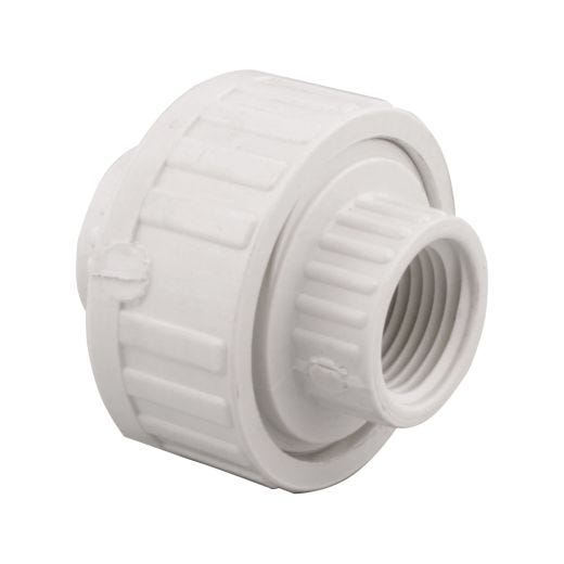 1-1/2" PVC Schedule 40 Union with Buna Gasket