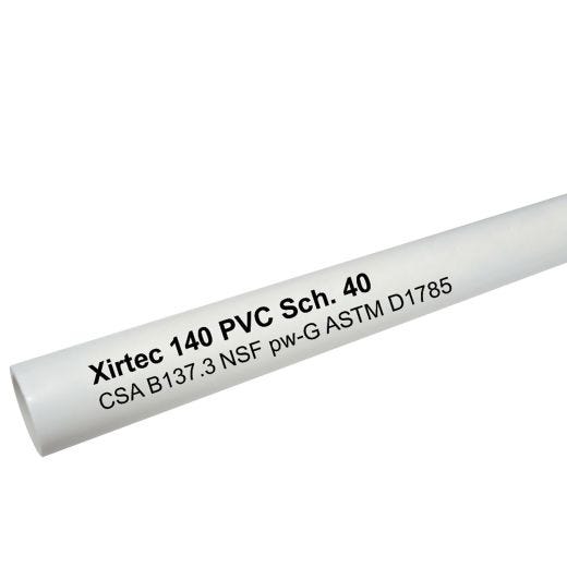 1-1/2" X 10' PVC Schedule 40 Pipe