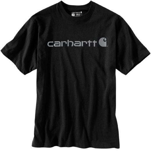 T-Shirt manches courtes à logo signature, TT.grand, noir