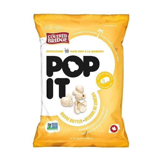 Pop It Popcorn Movie Butter 125 g