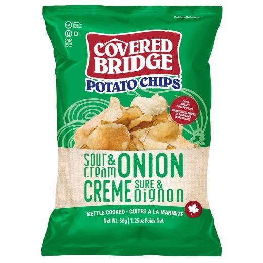 Sour Cream & Onion Potato Chips 170 g