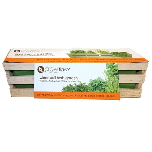 Windowsill Herb Garden Grow Kit