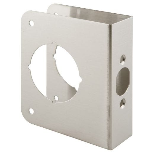 Door Reinforcer 1-3/8"T X 2-3/8"Bs 2-1/8"B S.S. N/Recessed
