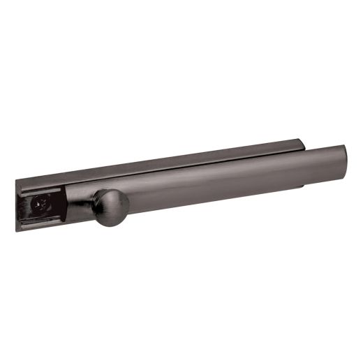 Surface Bolt, 4", Solid Brass, Classic Bronze Finsih
