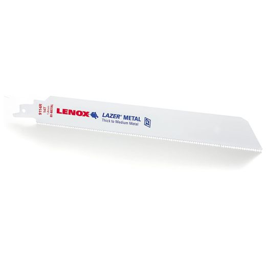 9" 14 TPI Bi Metal Lazer Metal Reciprocating Saw Blade