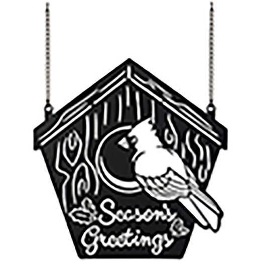 Cardinal House Metal Flag